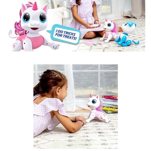 Magical Pink and White Unicorn Toy with Accessories Robo pet - Picture 6 of 6